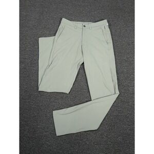 Lululemon Commission Slim Fit Pants Men's 30 (Fits 30x32) Light Green Tech Chino